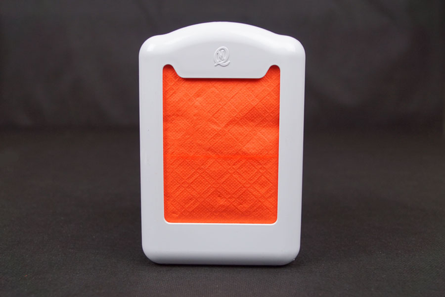 ; Servilleta Miniservis Tissue 17x17cm Naranja, 80uds 60pq (160uds x 30pq)