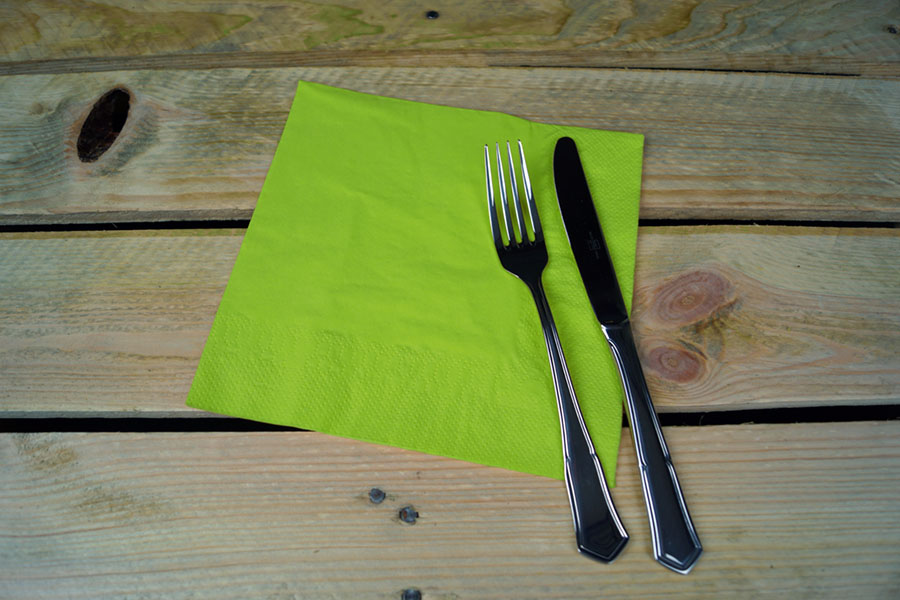 Servilleta 2 Capas 40x40cm Pistacho, 1.200uds
