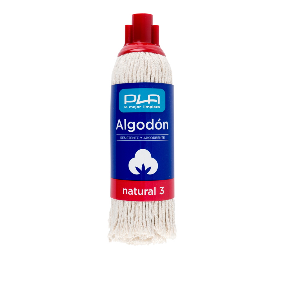 Fregona Algodón Crudo Nº3 200gr, 30uds