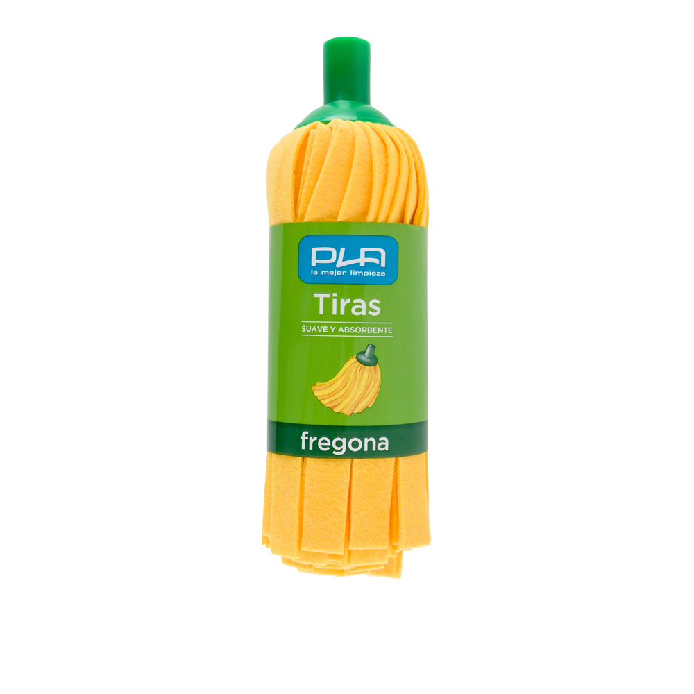 Fregona Tiras Amarillas 105g, 20uds