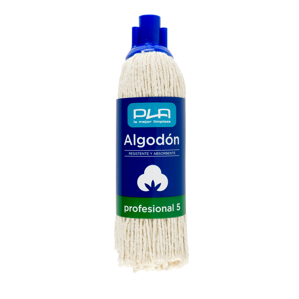 Fregona Algodón Crudo Nº5 Profesional 220gr, 24uds