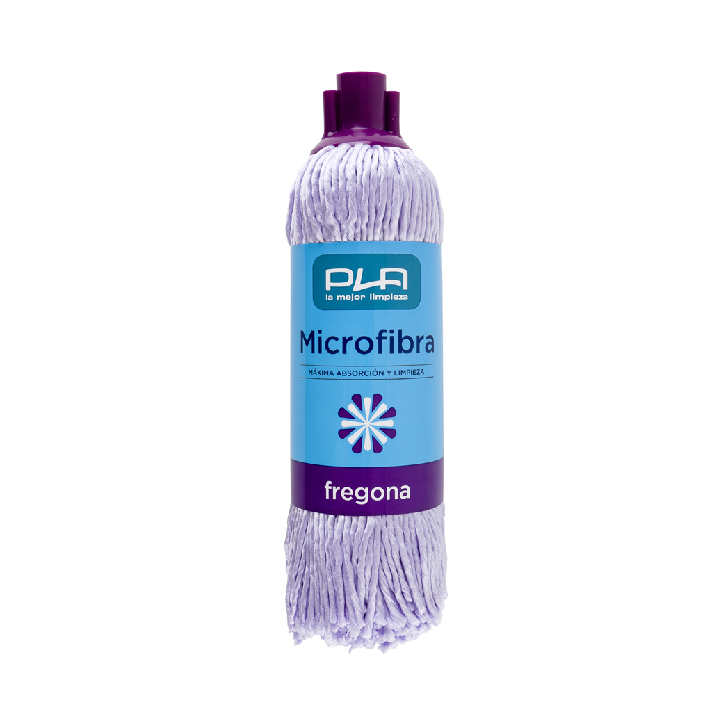 Fregona Microfibra Plus Lila, 160gr, 24uds
