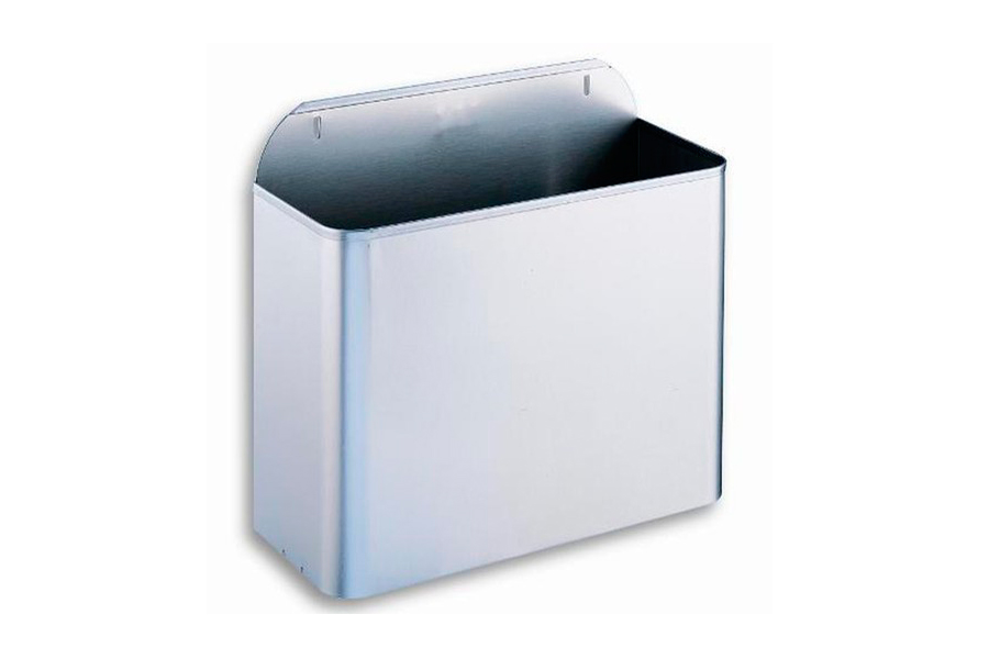 Papelera Rectangular 10 Litros Inoxidable 304 Satinada