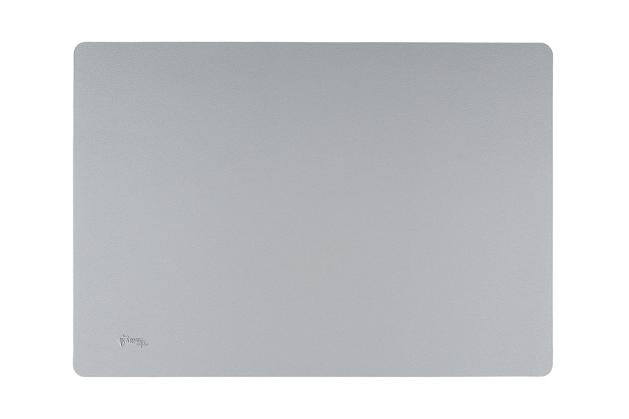 Mantel Polipiel 30x43cm Gris-Negro, 12uds x 12pq