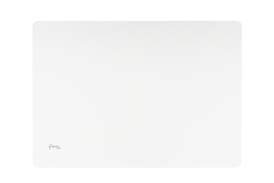 Mantel Polipiel 30x43cm Marrón-Blanco, 12uds x 12pq