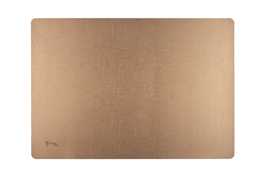 Mantel Polipiel 30x43cm Plata-Oro, 12uds x 12pq