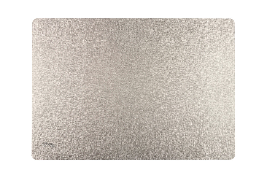 Mantel Polipiel 30x43cm Plata-Oro, 12uds x 12pq