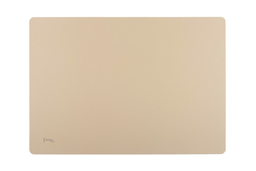 Mantel Polipiel 30x43cm Rojo-Crema, 12uds x 12pq