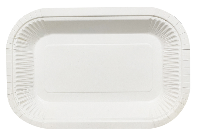 Bandeja Horeca Antigrasa 15x23cm 250gr Blanco, 50uds