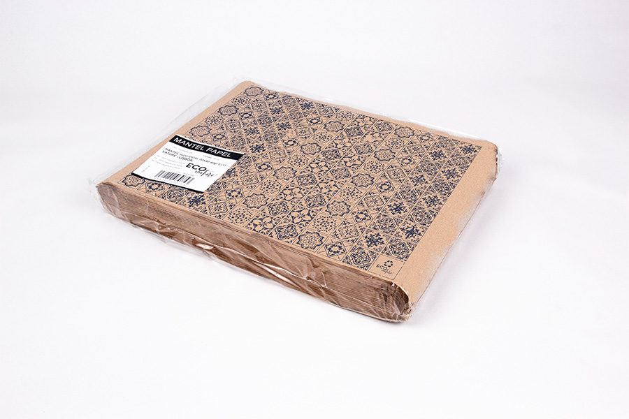 Mantel Papel 30x40cm 100gr Eco Nature Deco. Lisboa, 500uds (2x250)