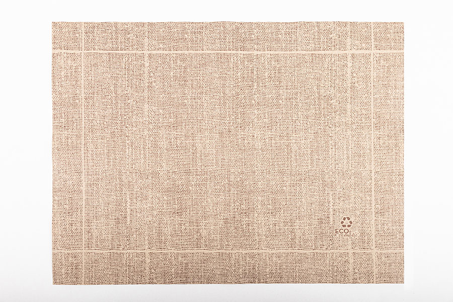 Mantel Papel 30x40cm 100gr Eco Nature Deco. Yute, 500uds (2x250)