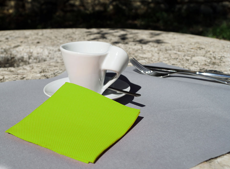 Servilleta Micropunto 20x20cm Pistacho, 2.400uds