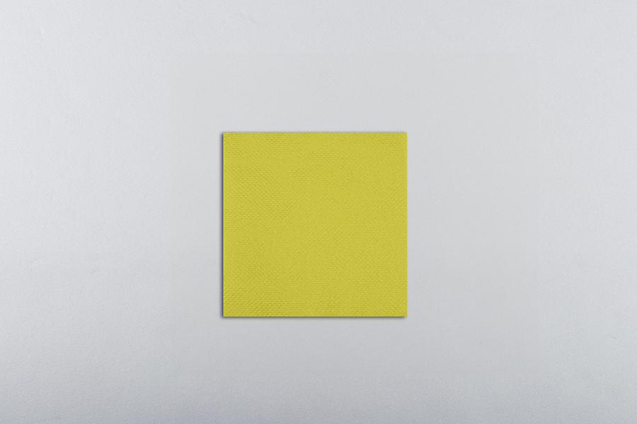 Servilleta Punta Punta 20x20cm Amarillo, 3.000uds