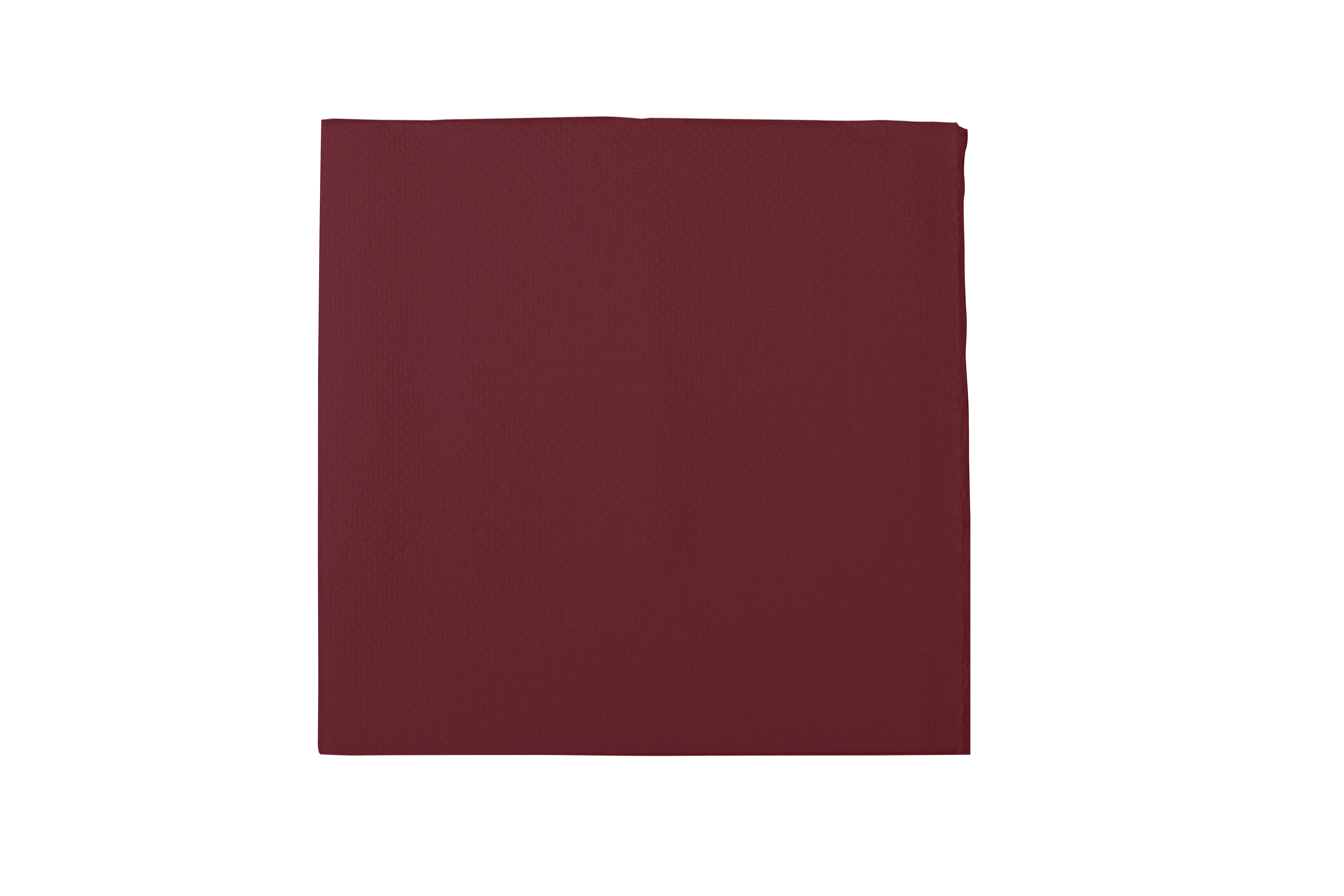 Servilleta Punta Punta 20x20cm Burdeos, 3.000uds