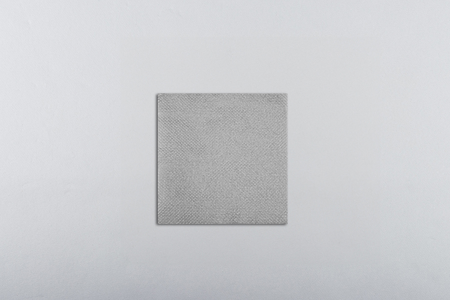 Servilleta Punta Punta 20x20cm Gris, 3.000uds