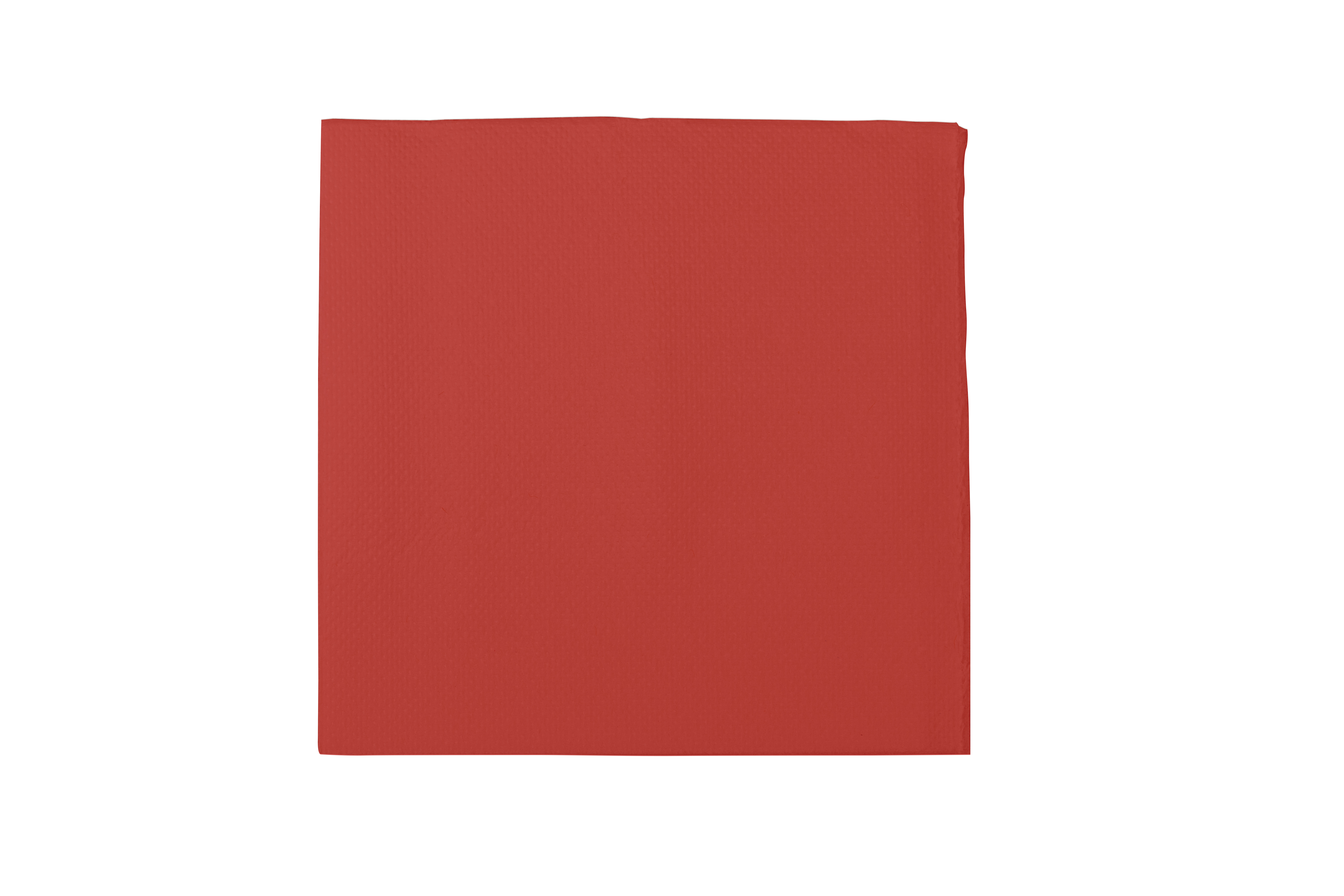 Servilleta Punta Punta 20x20cm Rojo, 3.000uds