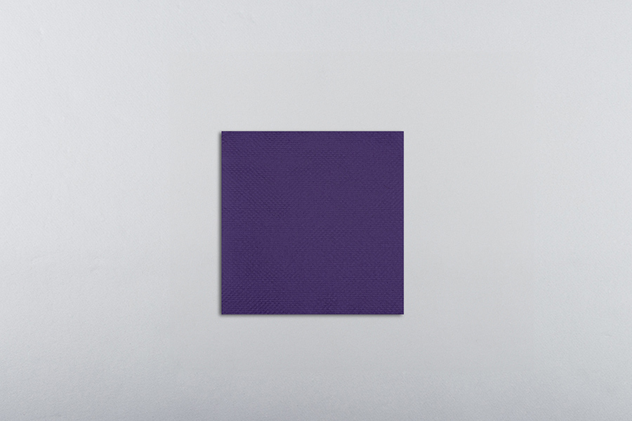 Servilleta Punta Punta 20x20cm Violeta, 3.000uds