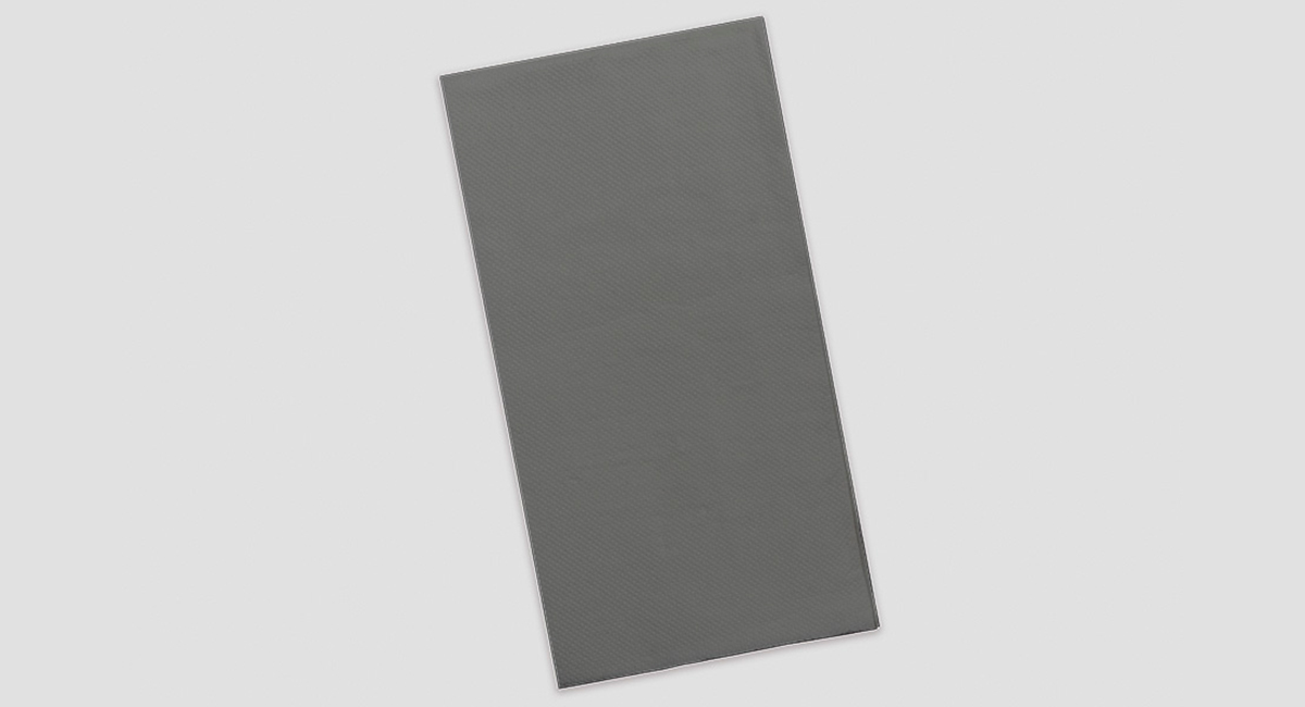 Servilleta Punta Punta 30x40cm Gris, 2.400uds