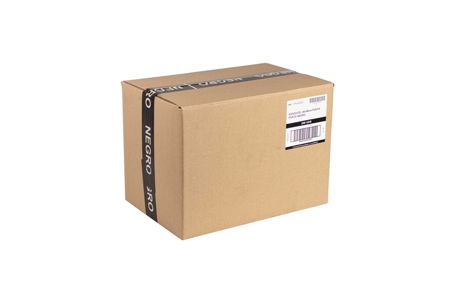 Kangucel Punta Punta 40x48cm Negro, 240uds