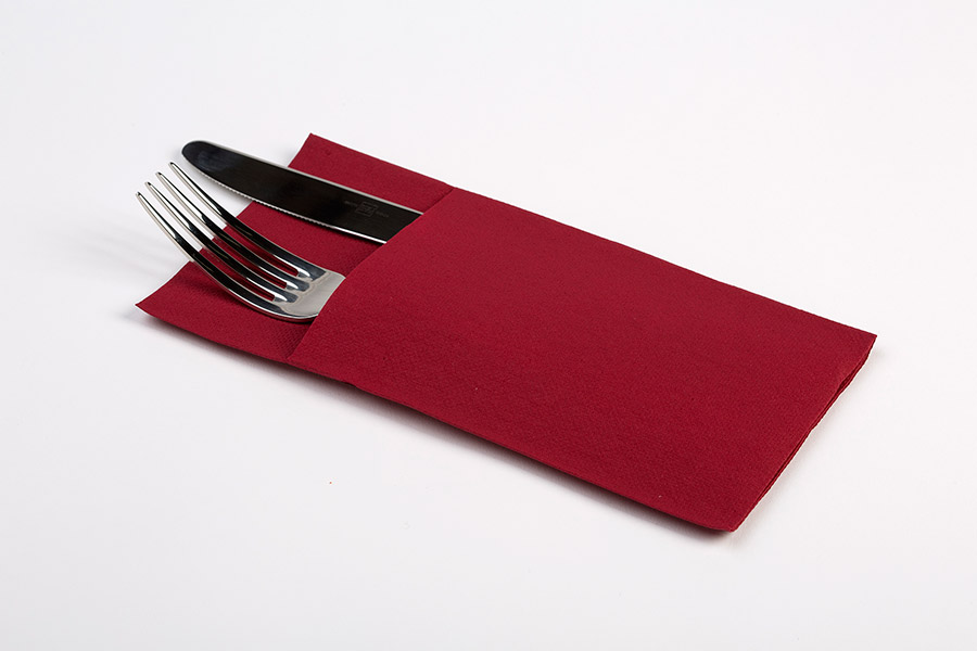 Kangucel Punta Punta 30x40cm 1/6 Burdeos, 960uds (12pq x 80uds)