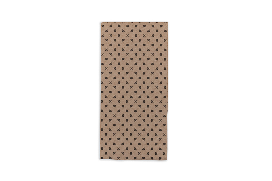 Servilleta Punta Punta 30x40cm 1/6 Eco Nature Deco. Croix, 1.200uds
