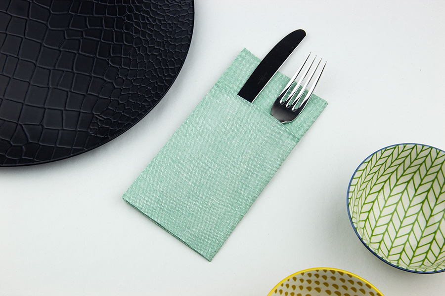 Kangucel Punta Punta 40x40cm Deco. Cow Boys Verde, 960uds