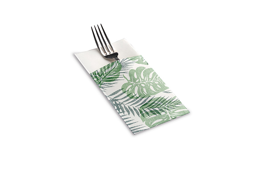 Kangucel Punta Punta 40x40cm Deco. Monstera, 960uds