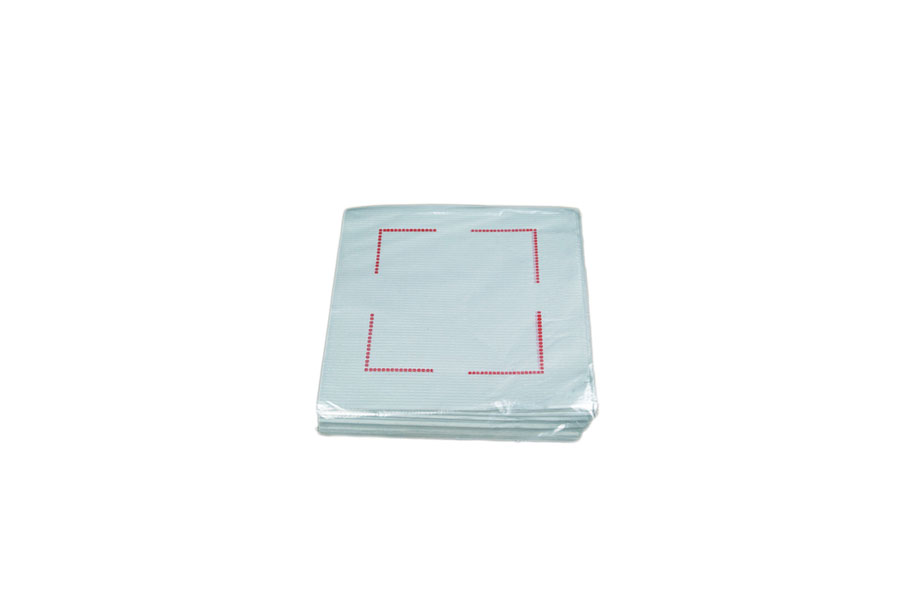 Servilleta Sulfito Plana 15x15cm, 750uds 40pq