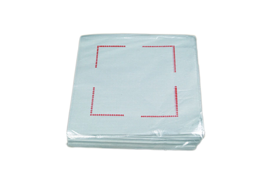 Servilleta Sulfito Plana 25x25cm, 750uds 10pq
