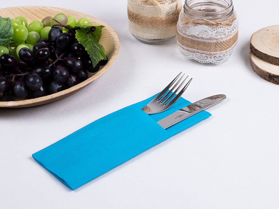 Mini Kangucel Punta Punta 32x40cm Turquesa, 1200uds