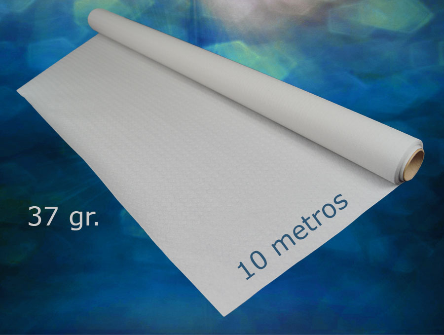 Rollo Mantel Papel 1x10m 37gr Blanco