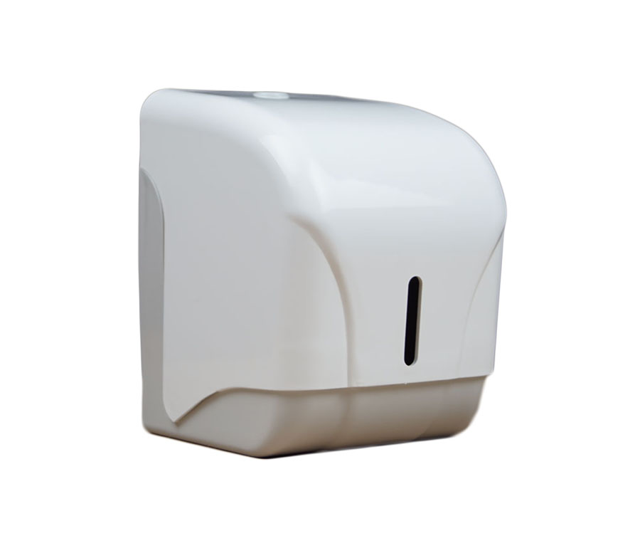 Dispensador Papel Higiénico Hoja-Hoja ABS Blanco