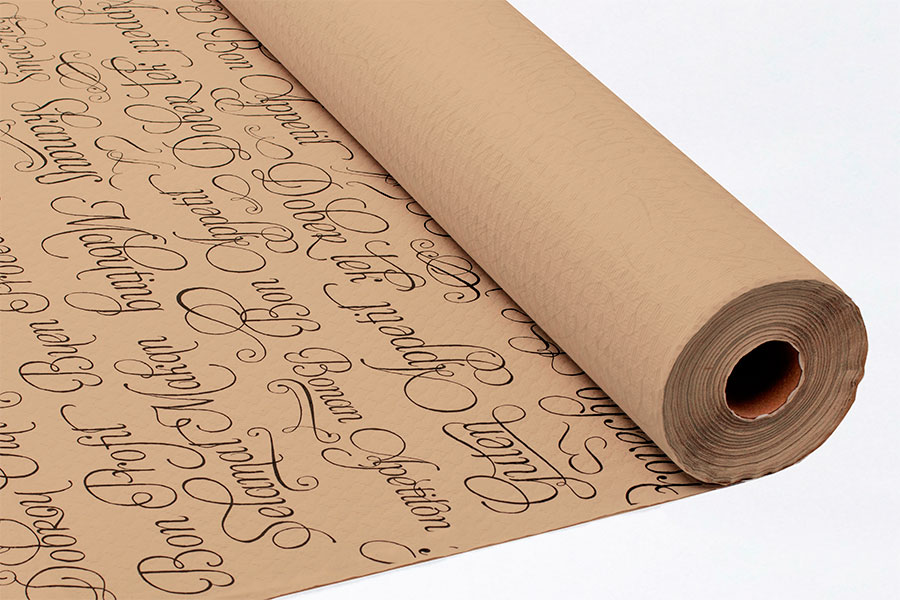 Rollo Mantel Papel 1,2x100m 37gr Eco Nature Deco. Buen Provecho
