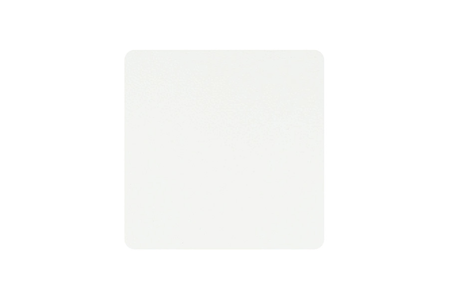 Posavasos Polipiel Cuadrado 10x10cm Marrón-Blanco, 6uds x 10pq