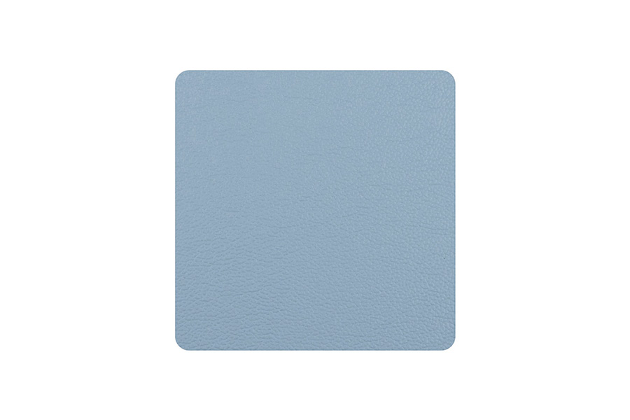 Posavasos Polipiel Cuadrado 10x10cm Rosa-Azul, 6uds x 10pq