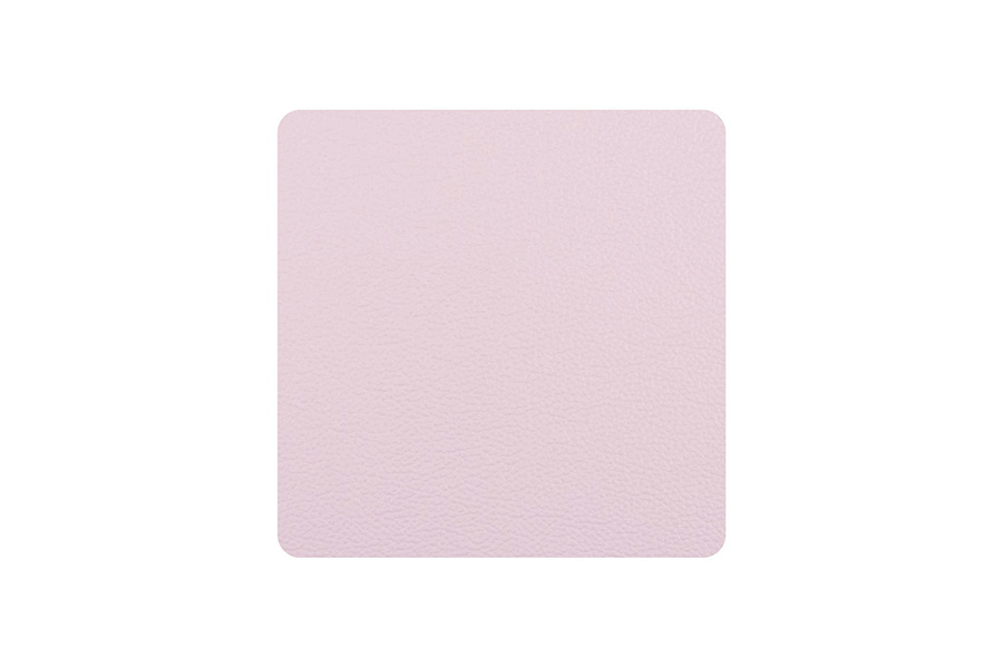 Posavasos Polipiel Cuadrado 10x10cm Rosa-Azul, 6uds x 10pq