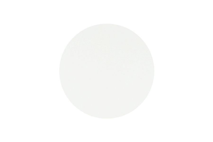 Posavasos Polipiel Redondo 10x10cm Marrón-Blanco, 6uds x 10pq