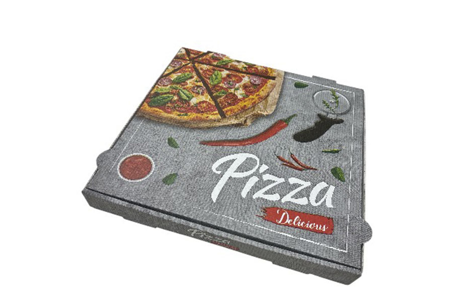 Caja Cartón Pizza Mod. "Delis" 50x50cm, 50uds