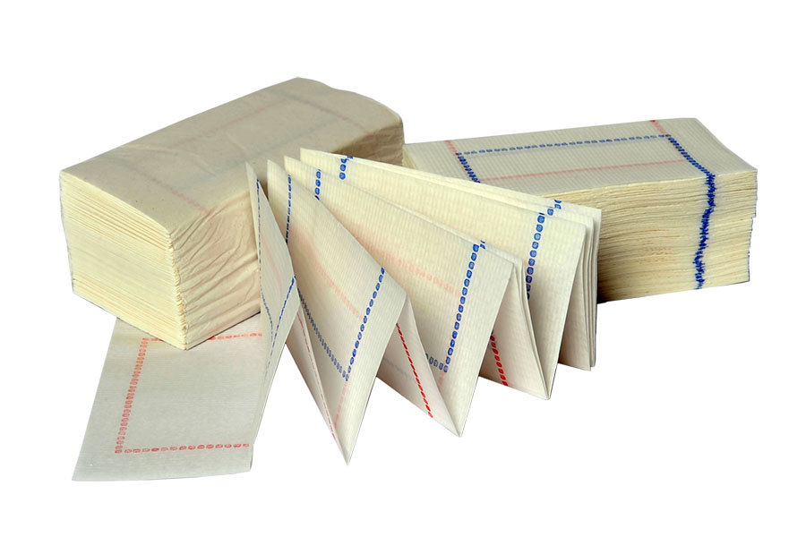 Servilleta Zig-Zag 14x14cm Blanco, 300uds 30pq