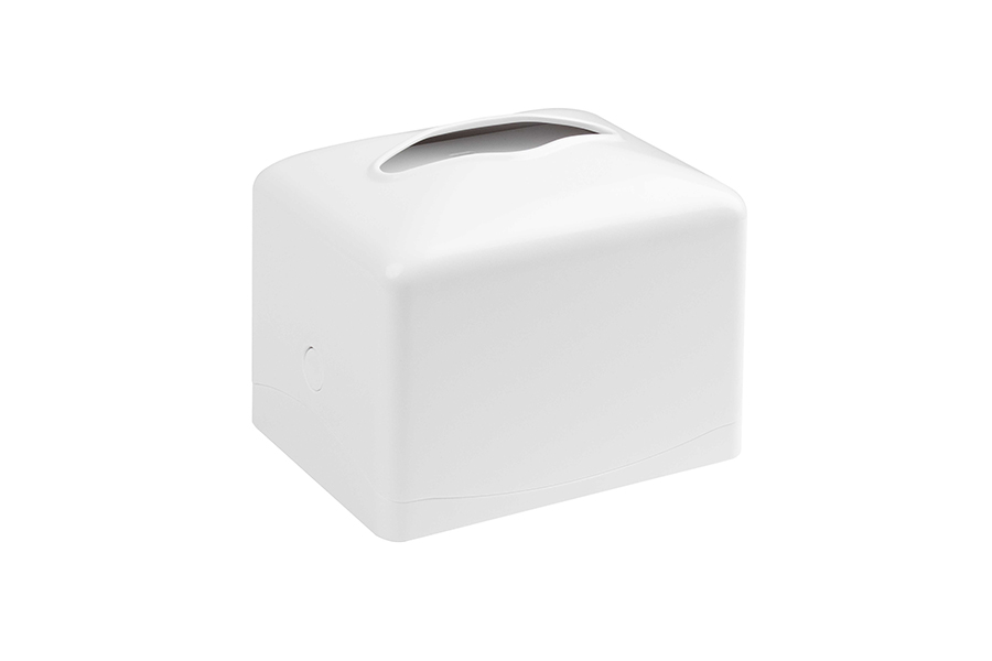 Servilletero ABS 11x20cm Blanco, 8uds