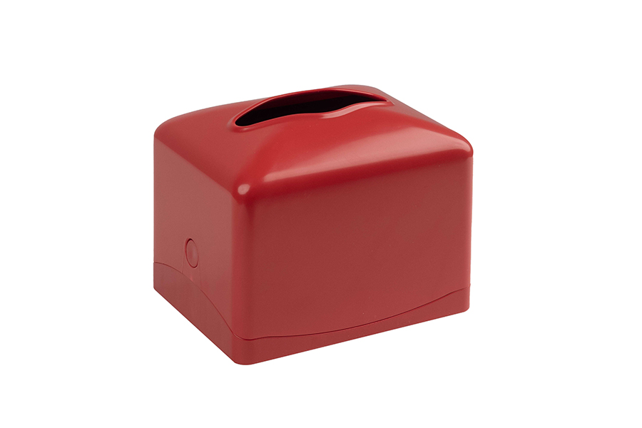 Servilletero ABS 11x20cm Rojo, 8uds