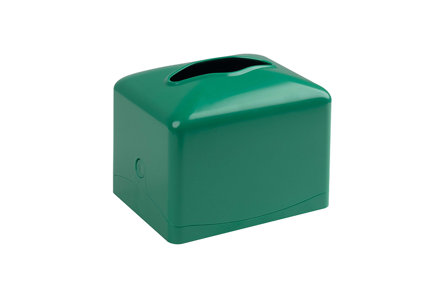Servilletero ABS 11x20cm Verde, 8uds