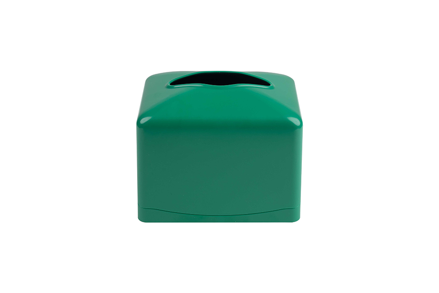 Servilletero ABS 11x20cm Verde, 8uds
