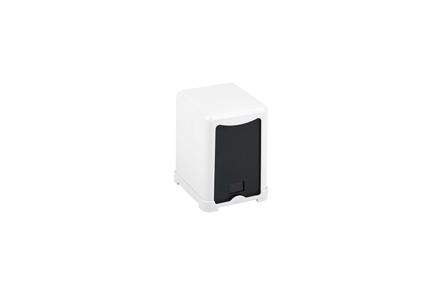 Servilletero Miniservis 17x17cm Blanco, 20uds