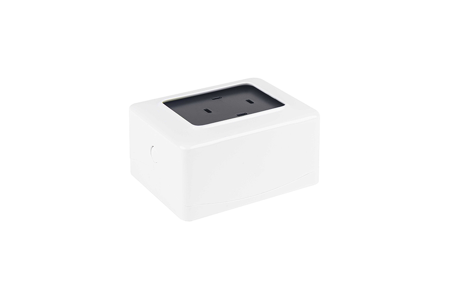 Servilletero Miniservis Horizontal 17x17cm Blanco, 12uds.