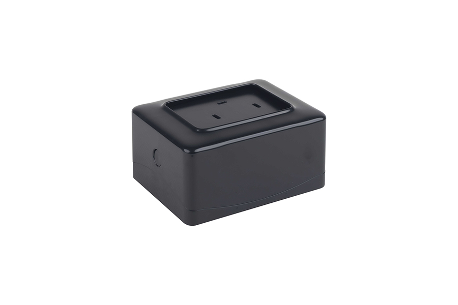 Servilletero Miniservis Horizontal 17x17cm Negro, 12uds.
