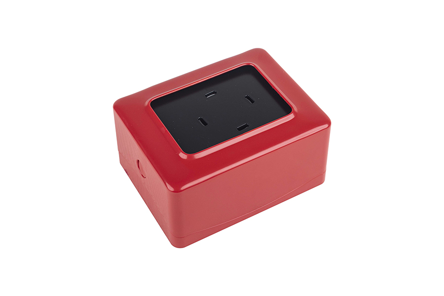 Servilletero Miniservis Horizontal 17x17cm Rojo, 12uds.