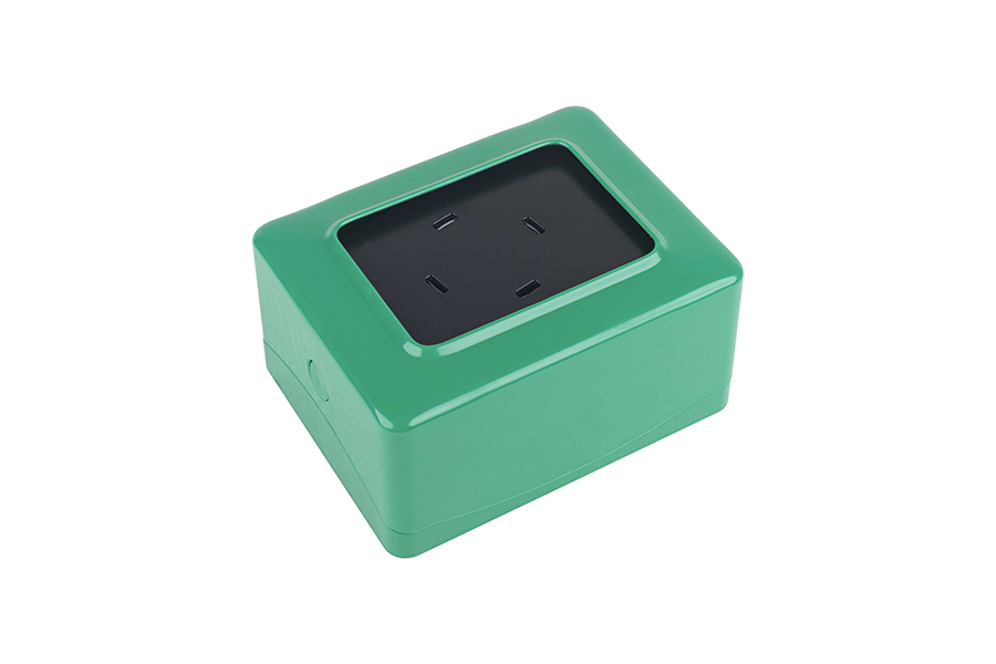 Servilletero Miniservis Horizontal 17x17cm Verde, 12uds.