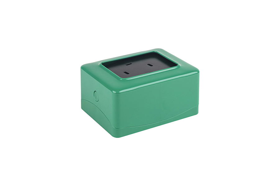 Servilletero Miniservis Horizontal 17x17cm Verde, 12uds.