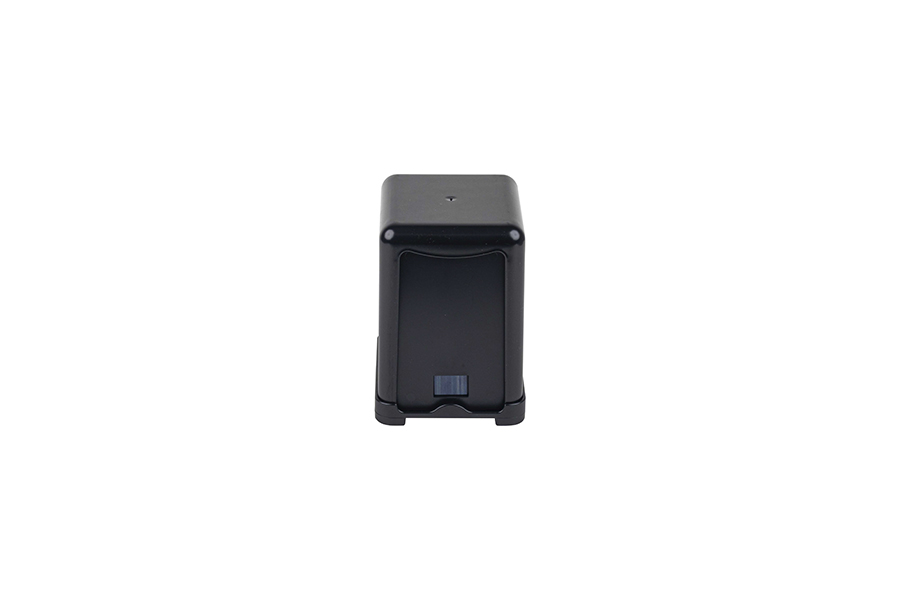 Servilletero Miniservis 17x17cm Negro, 20uds